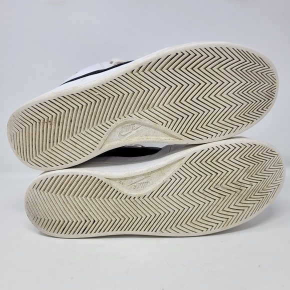 Nike Court Royale 2 Mid White Black Mens 10.5 CQ9179-100 Sneaker - Picture 8 of 11